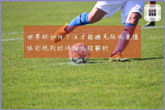 世界杯如何下注才能避免踩坑兼懂体彩规则的详细流程解析