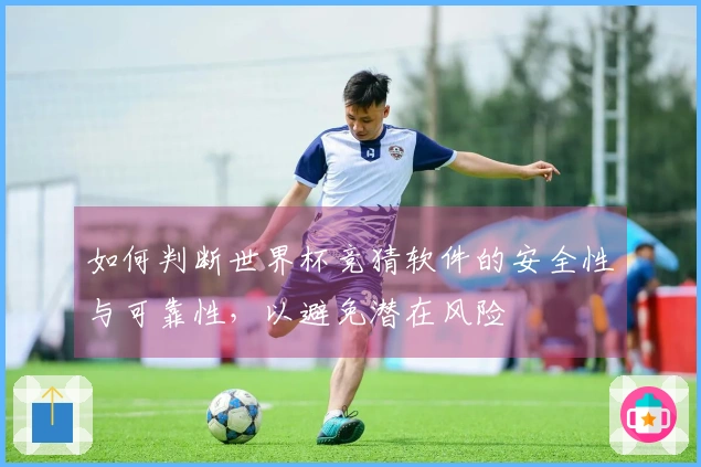 如何判断世界杯竞猜软件的安全性与可靠性，以避免潜在风险